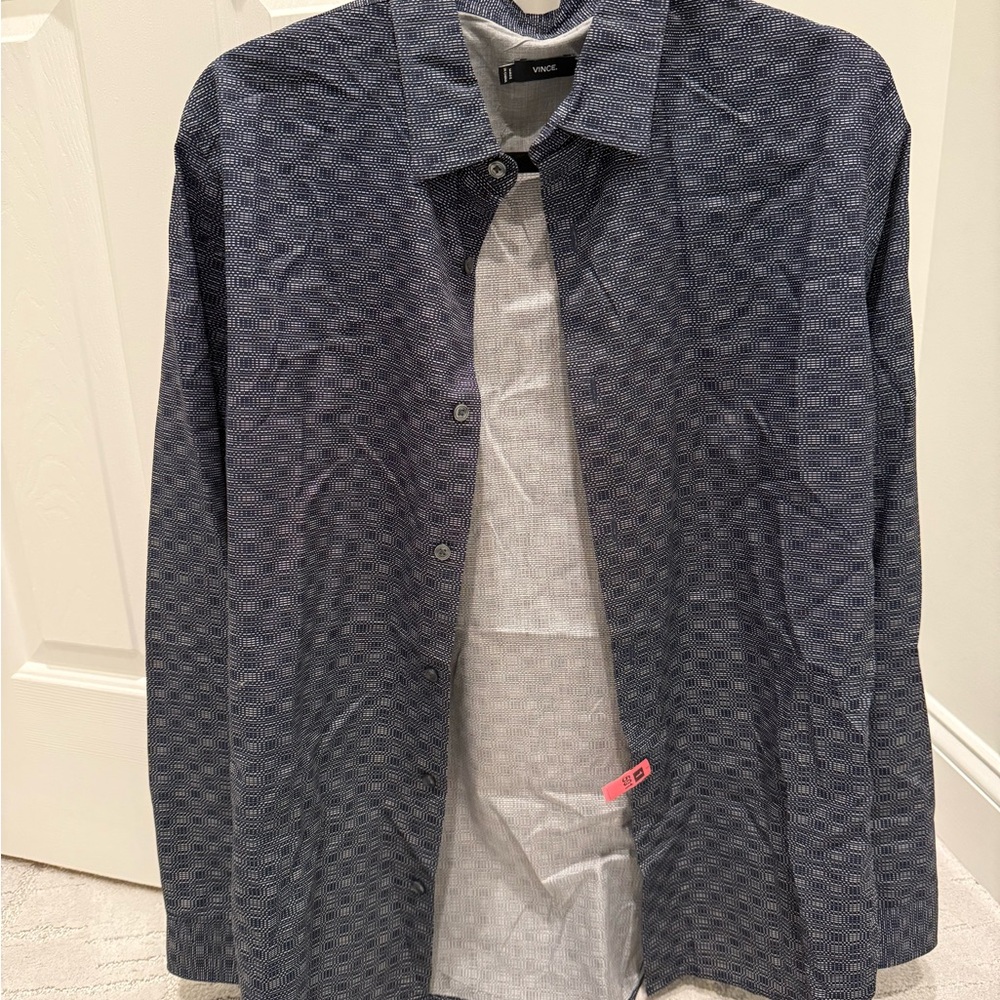 Vince Black Lightweight Quilted Jacket